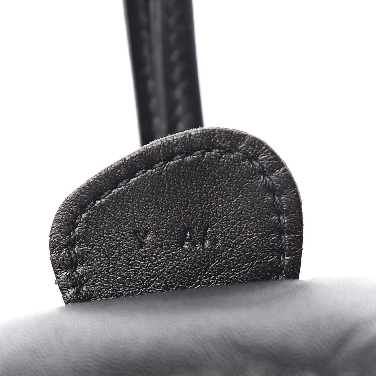 Milo Lambskin Grigri Rodeo Horse Bag Charm MM So Black