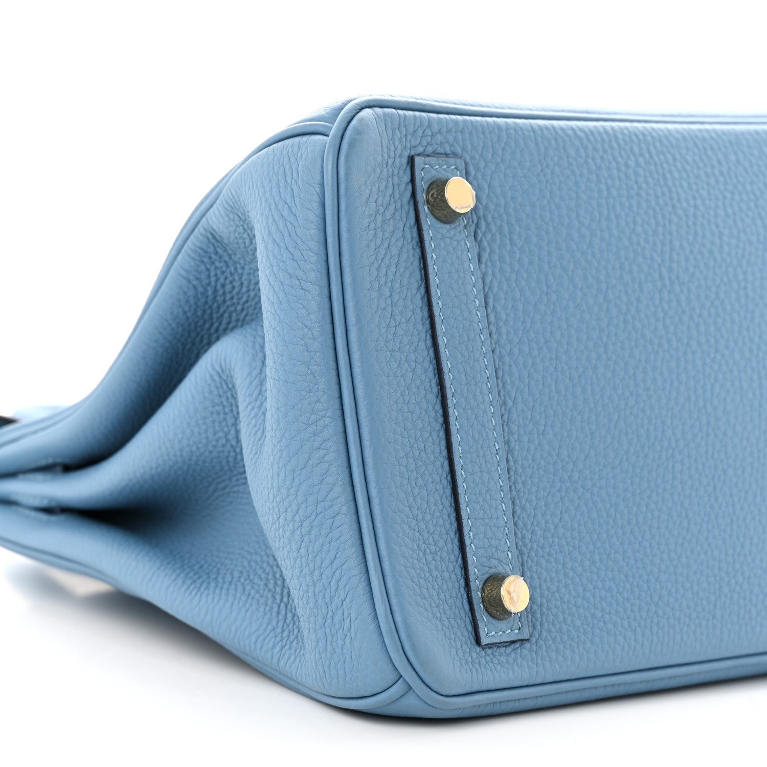 Hermes Togo BIRKIN 30 Bleu Azur 9 of 10