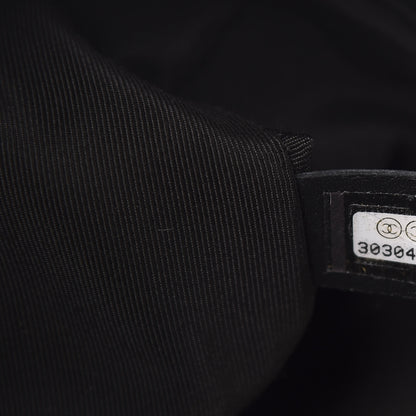 Chanel Tweed Quilted Medium 19 Flap Black White 9 of 10