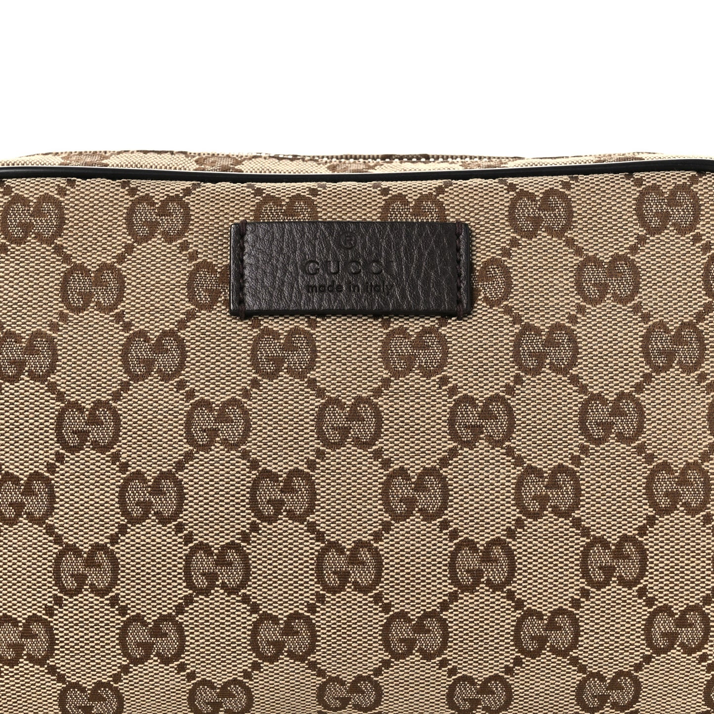 Monogram Belt Bag Dark Brown