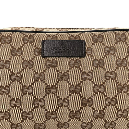 Gucci Monogram Belt Bag Dark Brown 8 of 10