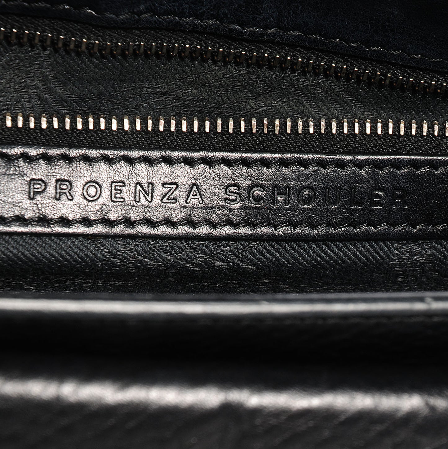 Leather PS11 Classic Shoulder Bag Black