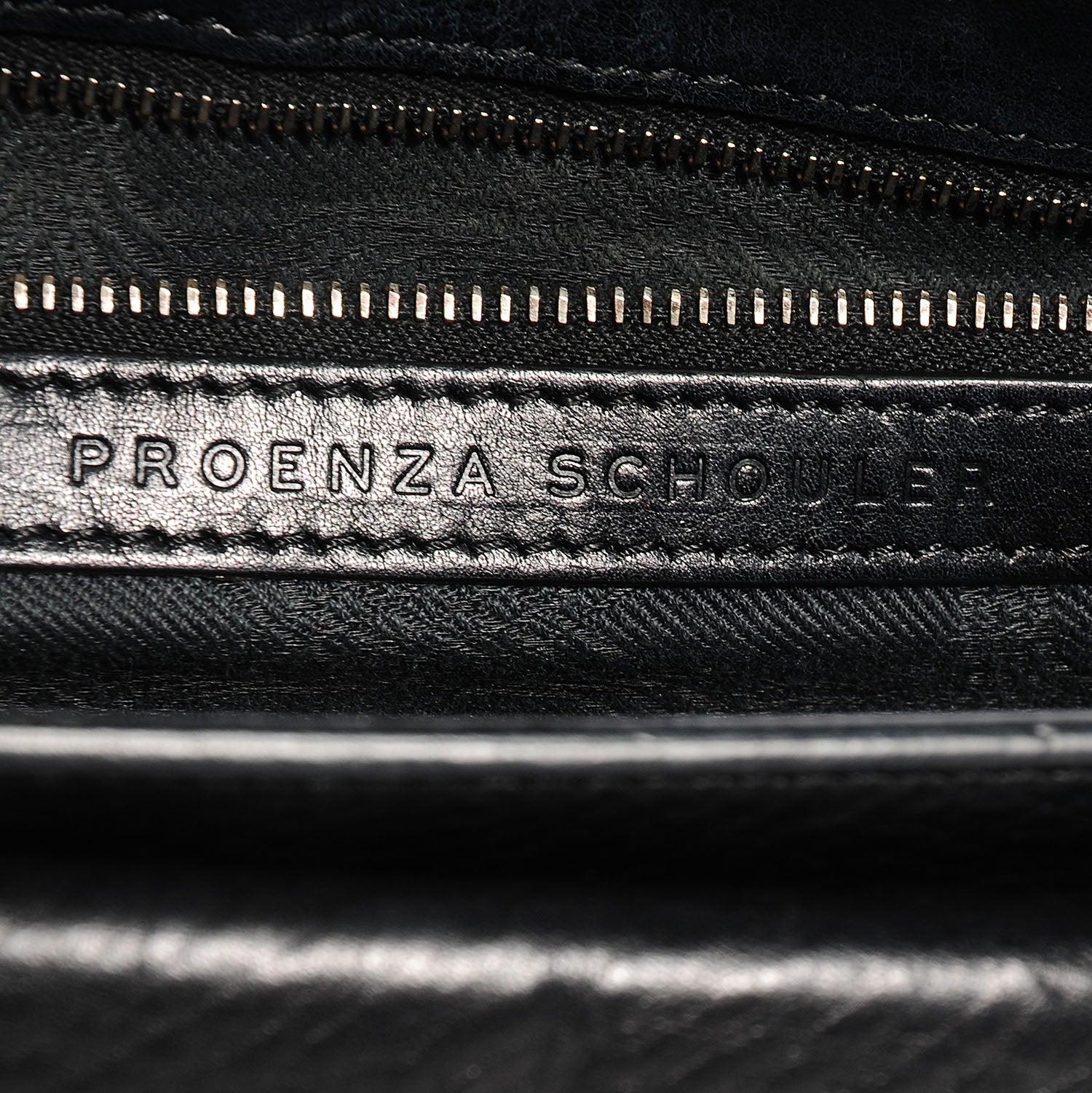 Proenza Schouler Leather PS11 Classic Shoulder Bag Black 10 of 11