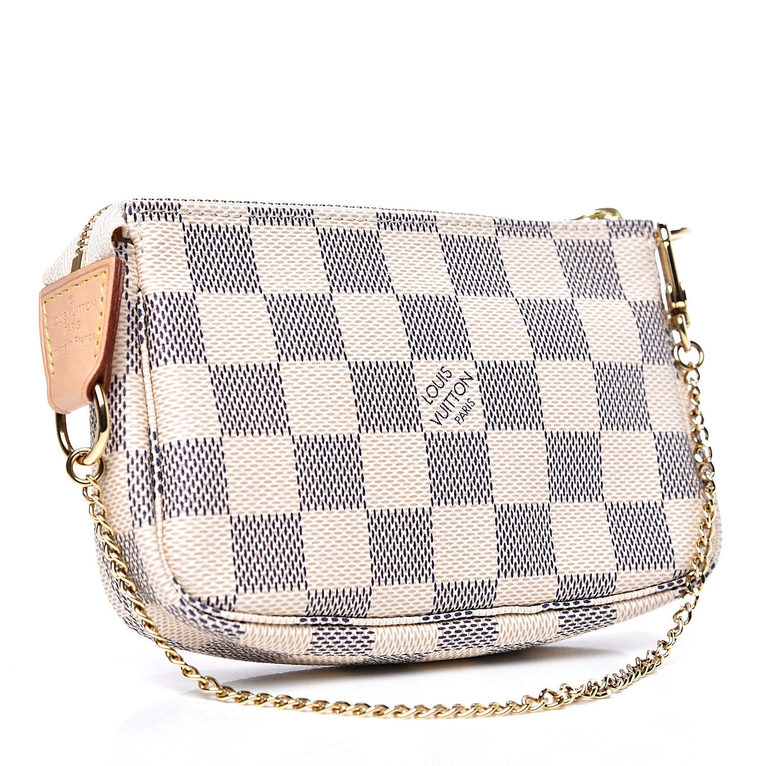 Louis Vuitton Damier Azur Mini Pochette Accessories 2 of 7
