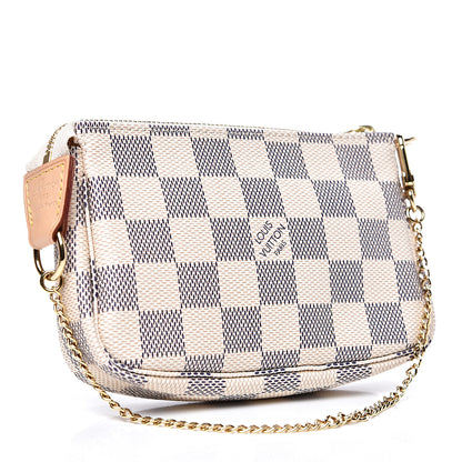 Louis Vuitton Damier Azur Mini Pochette Accessories 2 of 7