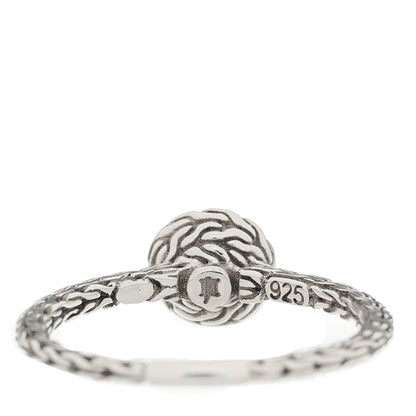 John Hardy Sterling Silver Dot Hammered Ring 56 7.5 5 of 5