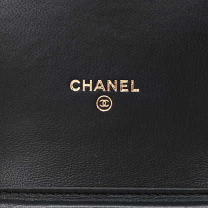 Chanel Lambskin Quilted Lucky Charm Phone Holder Black 6 of 12