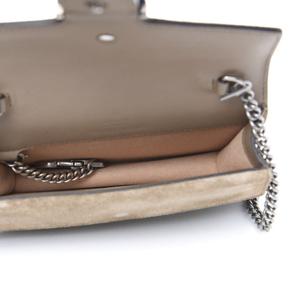 Gucci GG Supreme Monogram Super Mini Dionysus Shoulder Bag Taupe 4 of 10