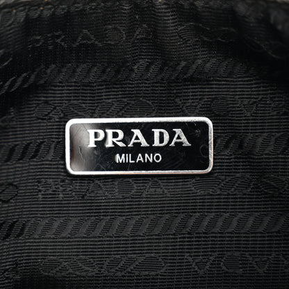 Prada Tessuto Nylon Saffiano Mini Re-Edition 2005 Bag Black 6 of 11