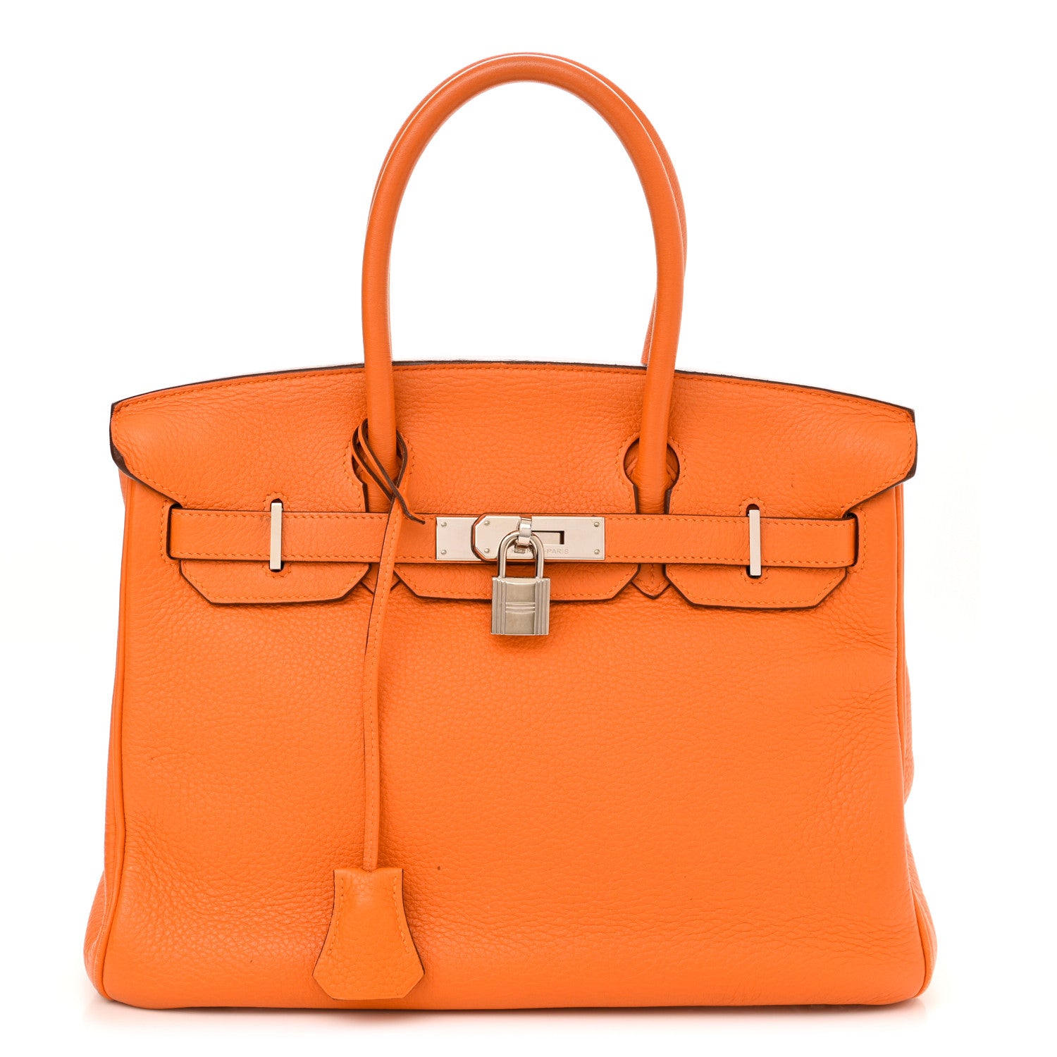 Hermes Togo Birkin 30 Orange 1 of 16