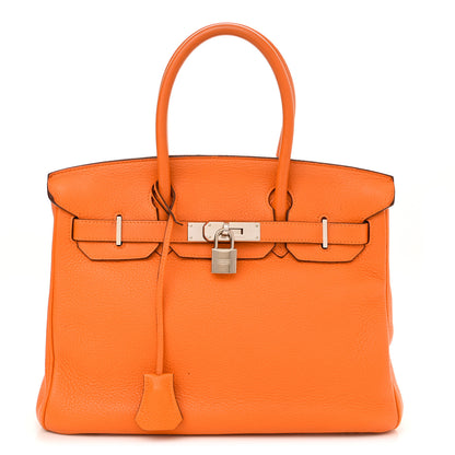 Hermes Togo Birkin 30 Orange 1 of 16