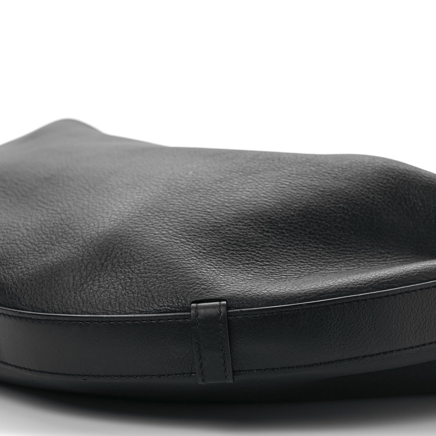 Celine Supple Calfskin Medium Strap Leandre Shoulder Bag Black 8 of 8