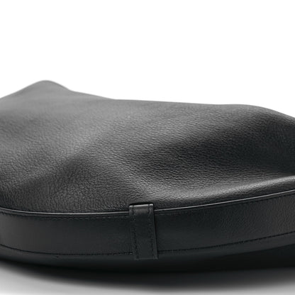 Celine Supple Calfskin Medium Strap Leandre Shoulder Bag Black 8 of 8