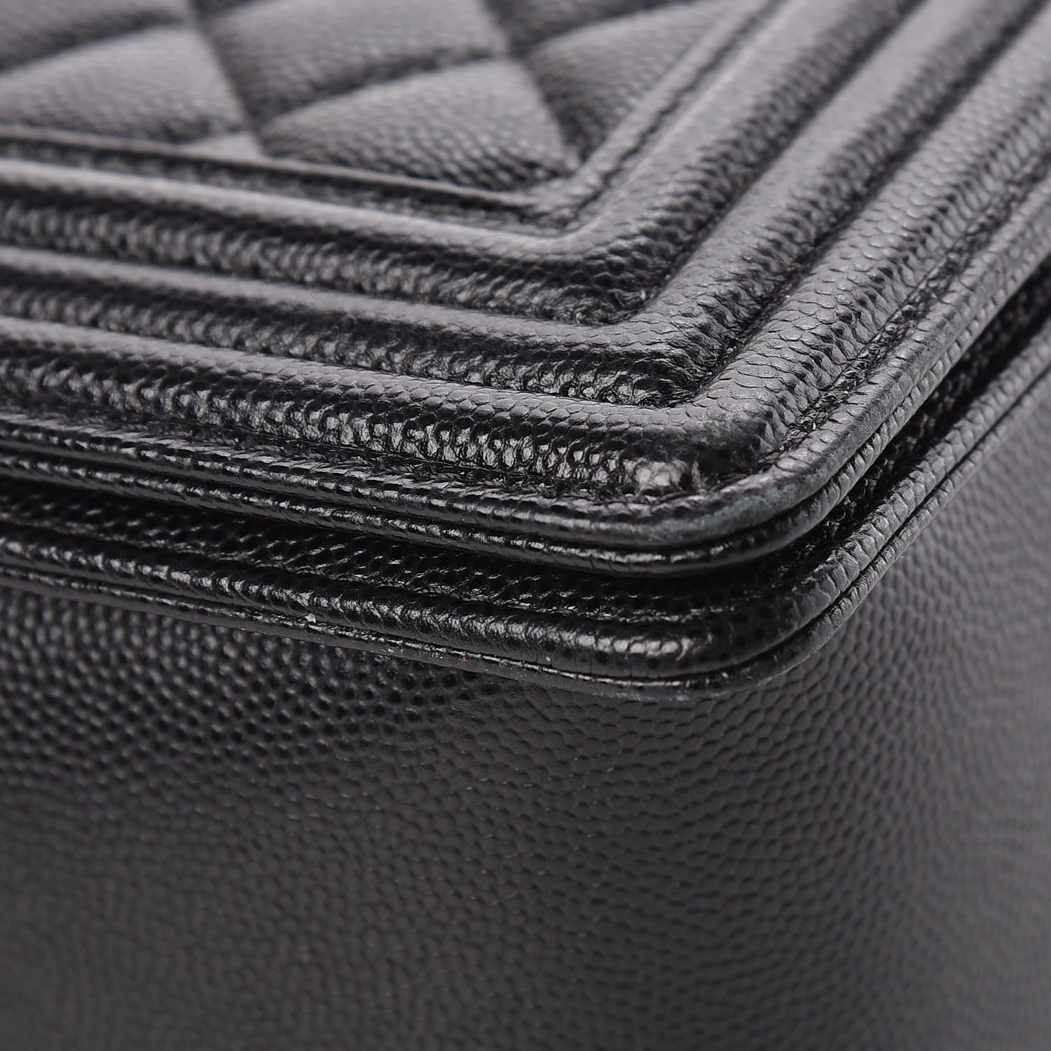 Chanel Caviar Quilted New Medium Boy Flap Black 10 of 12
