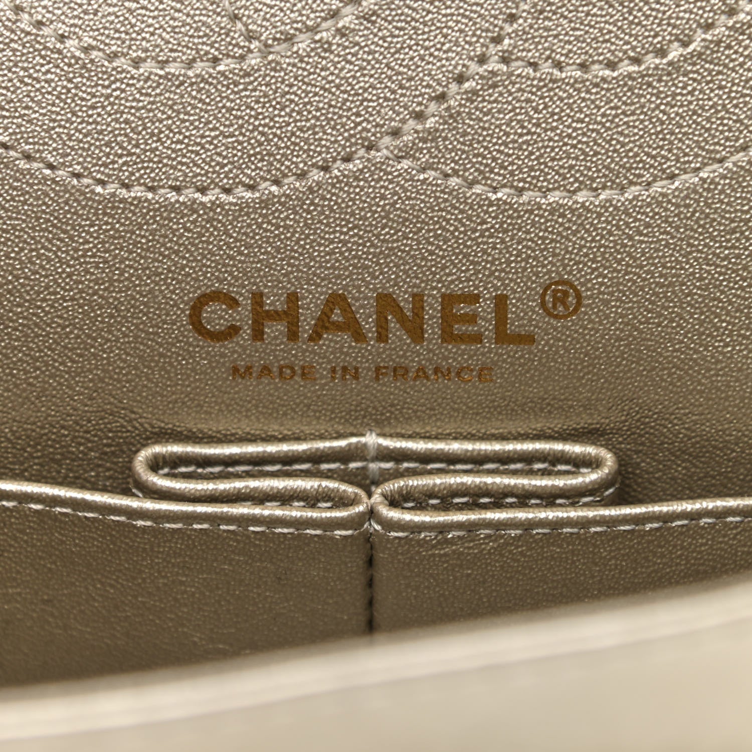Chanel Metallic Aged Calfskin Quilted 2.55 Reissue 225 Flap Gold 6 of 10