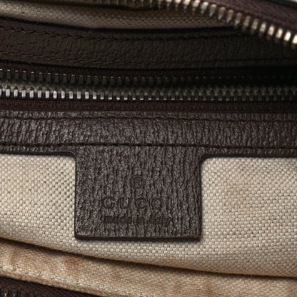 Gucci GG Supreme Monogram Web Small Ophidia Half Moon Hobo Brown 6 of 10