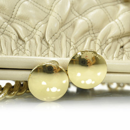Marc Jacobs Leather Quilted Little Stam Ivory 6 of 9