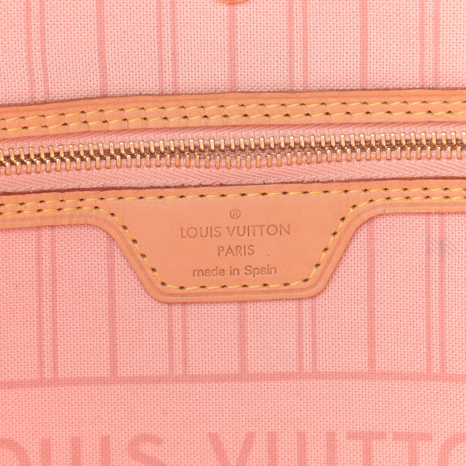 Louis Vuitton Damier Azur Tahitienne Neverfull MM 7 of 11