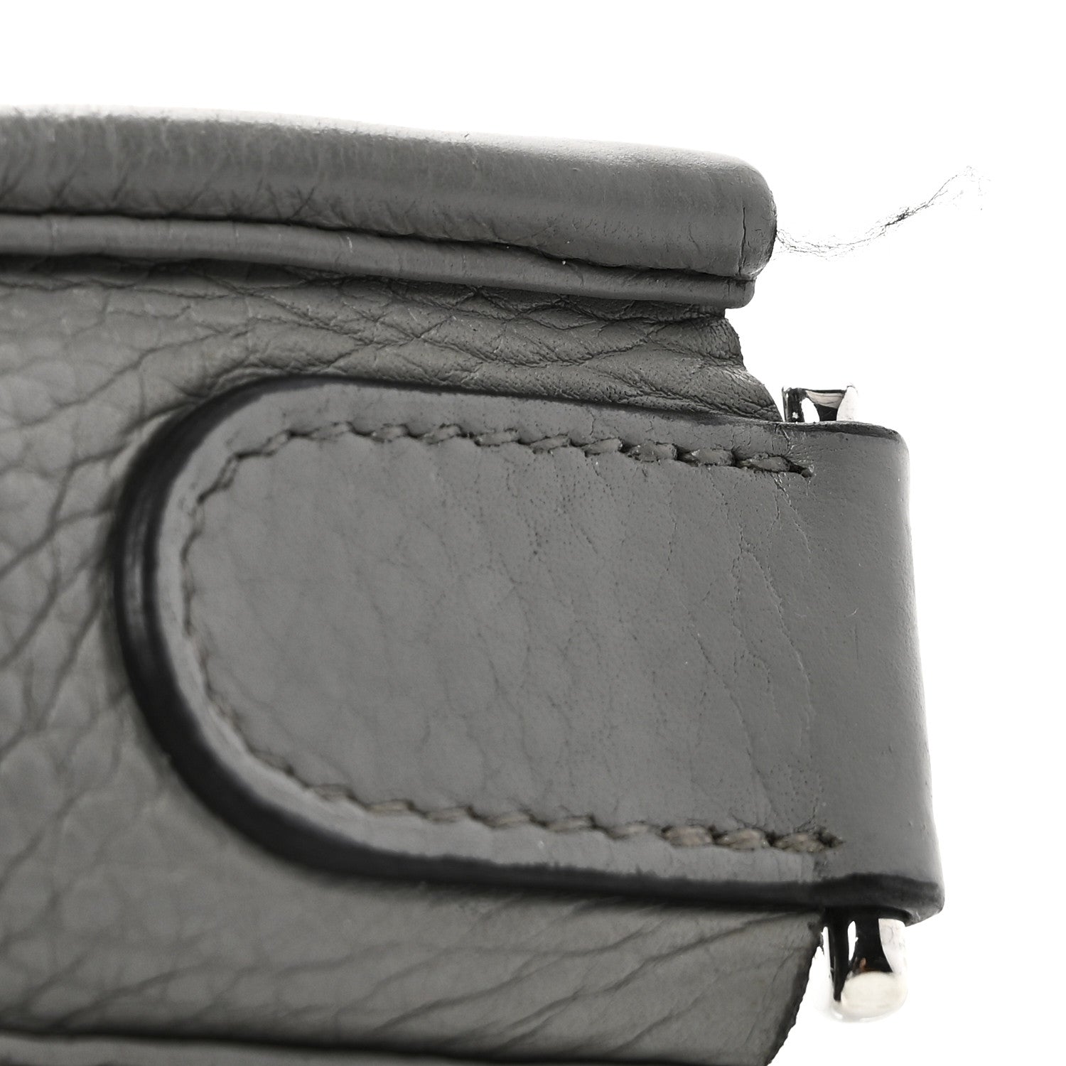 Hermes Taurillon Clemence Evelyne III PM Gris Mouette 9 of 11