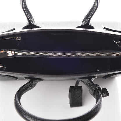 Saint Laurent Grained Calfskin Small Sac De Jour Black 8 of 10