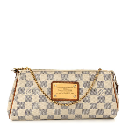 Louis Vuitton Damier Azur Eva Clutch 1 of 21