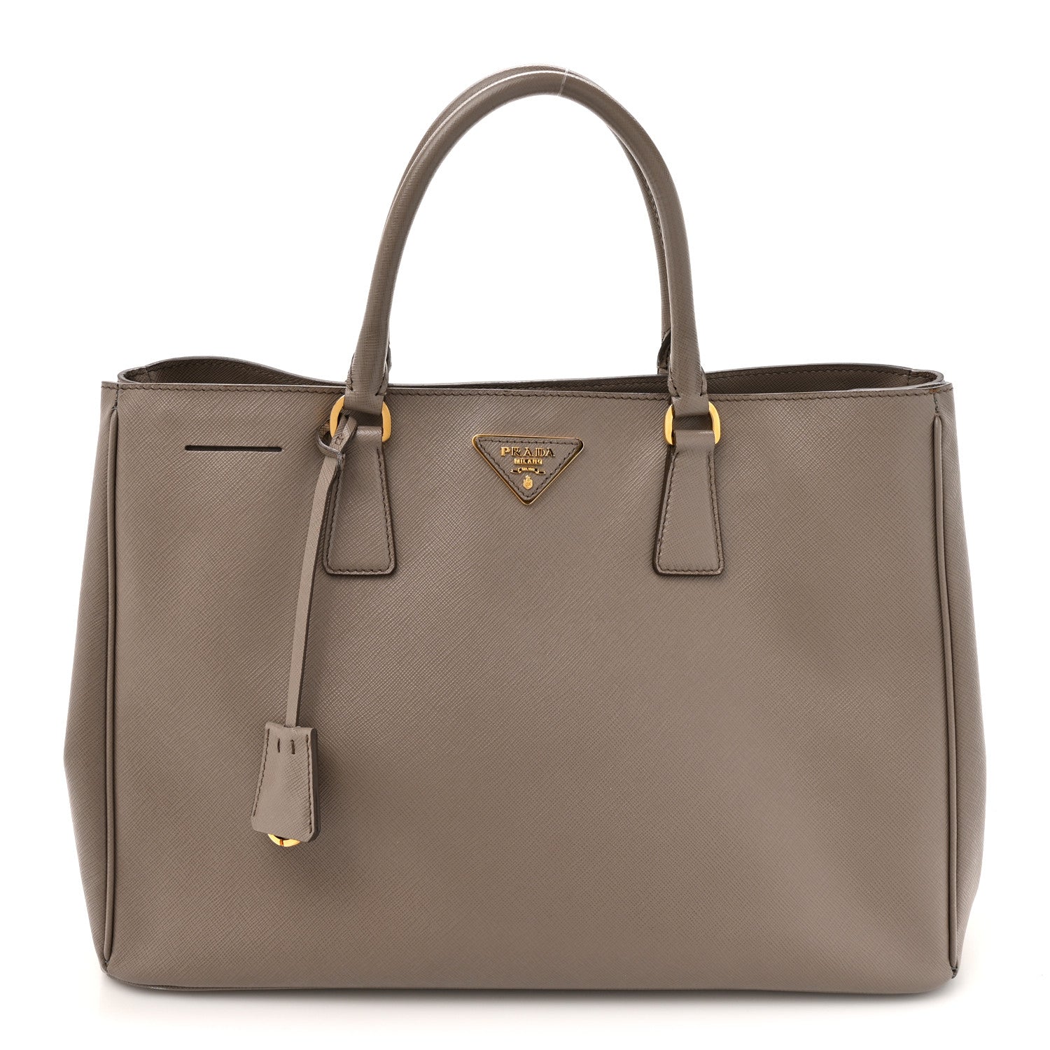 Prada Saffiano Lux Large Tote Argilla 1 of 14