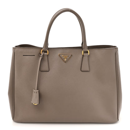 Prada Saffiano Lux Large Tote Argilla 1 of 14