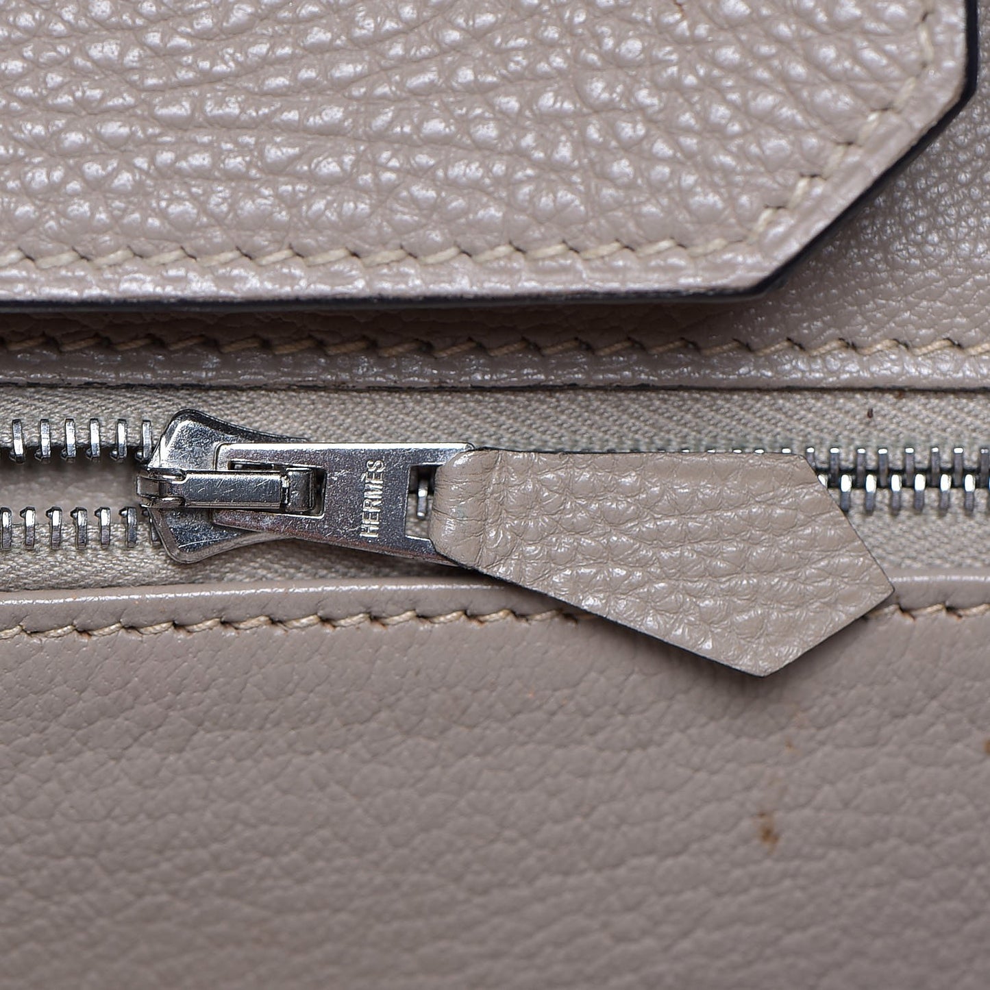 Togo Birkin 35 Gris Tourterelle