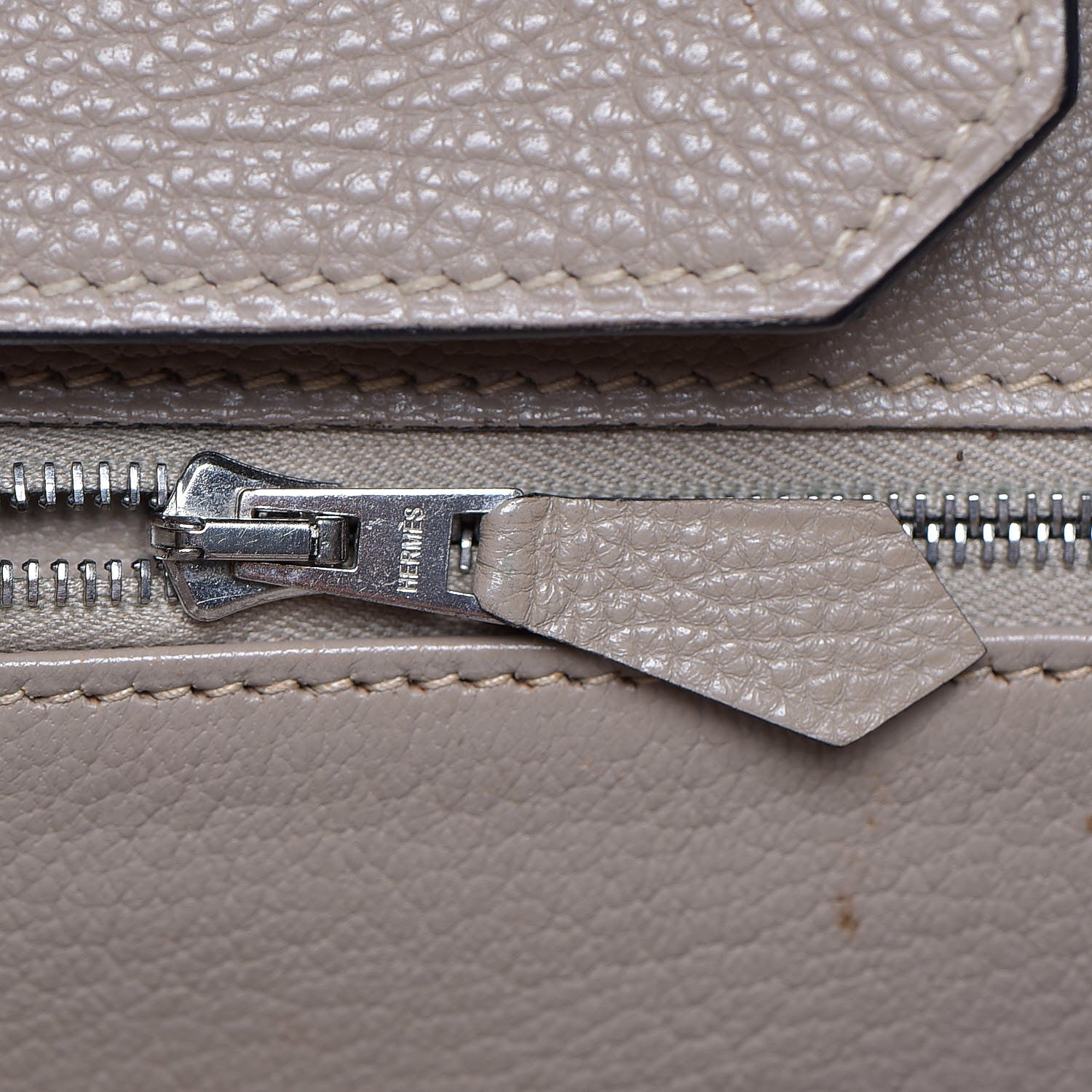 Hermes Togo Birkin 35 Gris Tourterelle 13 of 33