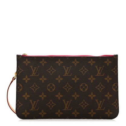 Louis Vuitton Monogram Neverfull MM GM Pochette Pivoine 1 of 6
