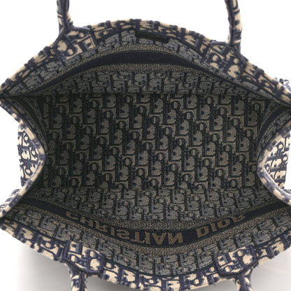 Christian Dior Oblique Medium Book Tote Blue Multicolor 5 of 10