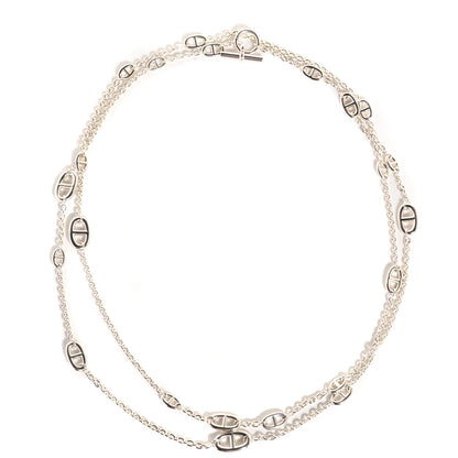 Hermes Sterling Silver Farandole Necklace 160 1 of 6