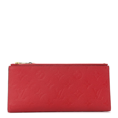 Louis Vuitton Empreinte Adele Wallet Cherry 1 of 7