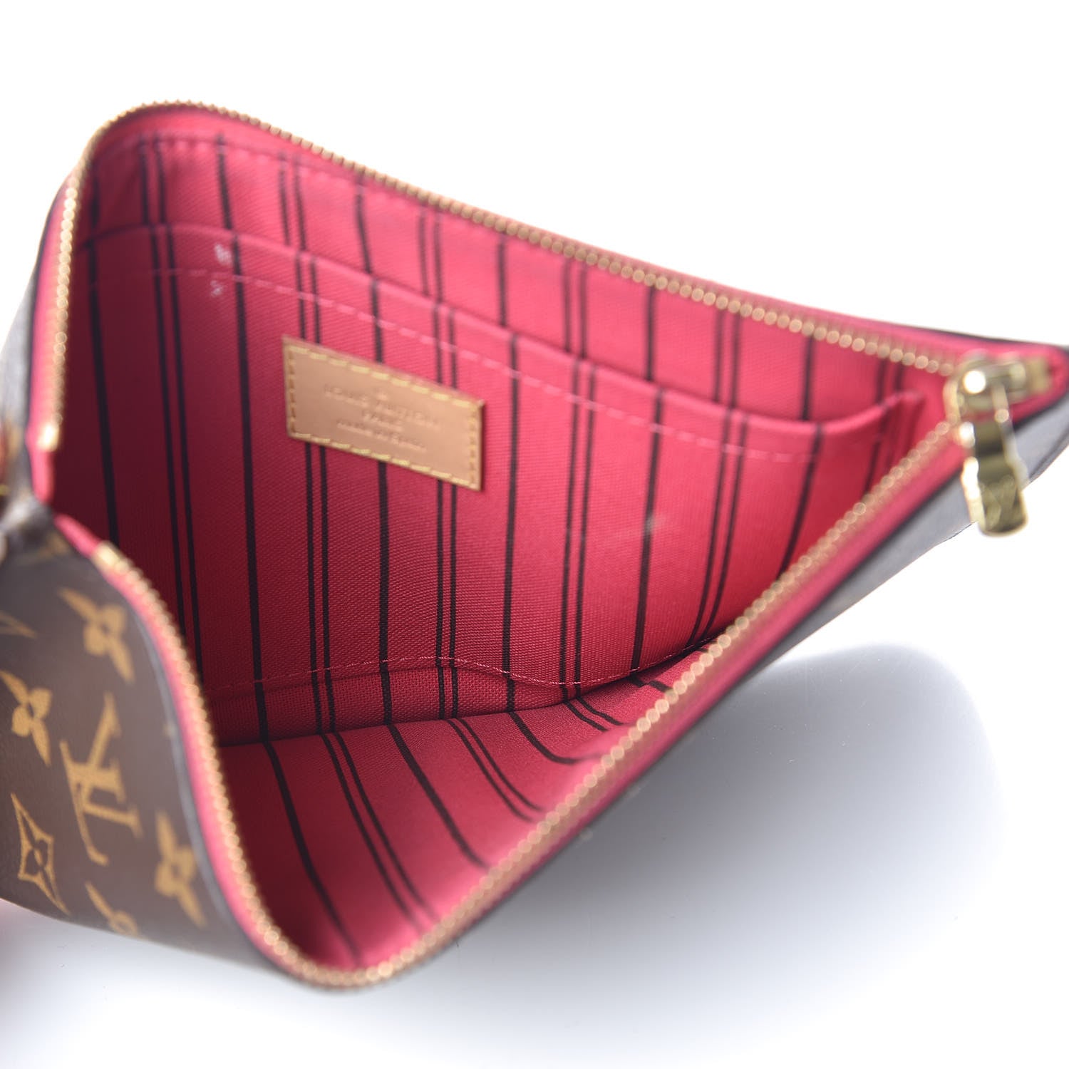 Louis Vuitton Monogram Neverfull MM GM Pochette Pivoine 6 of 9