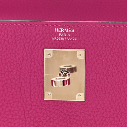 Hermes Togo Kelly Retourne 28 Rose Pourpre 6 of 10