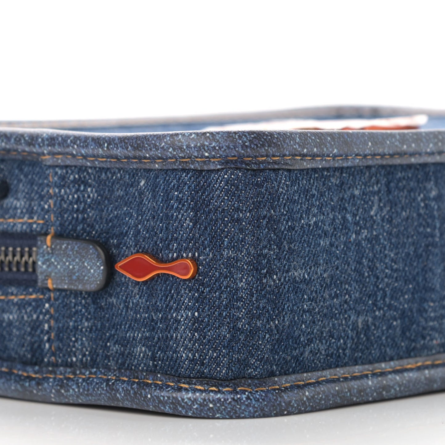 Miss Denim Calfskin Radioloubi Denim Sabagold