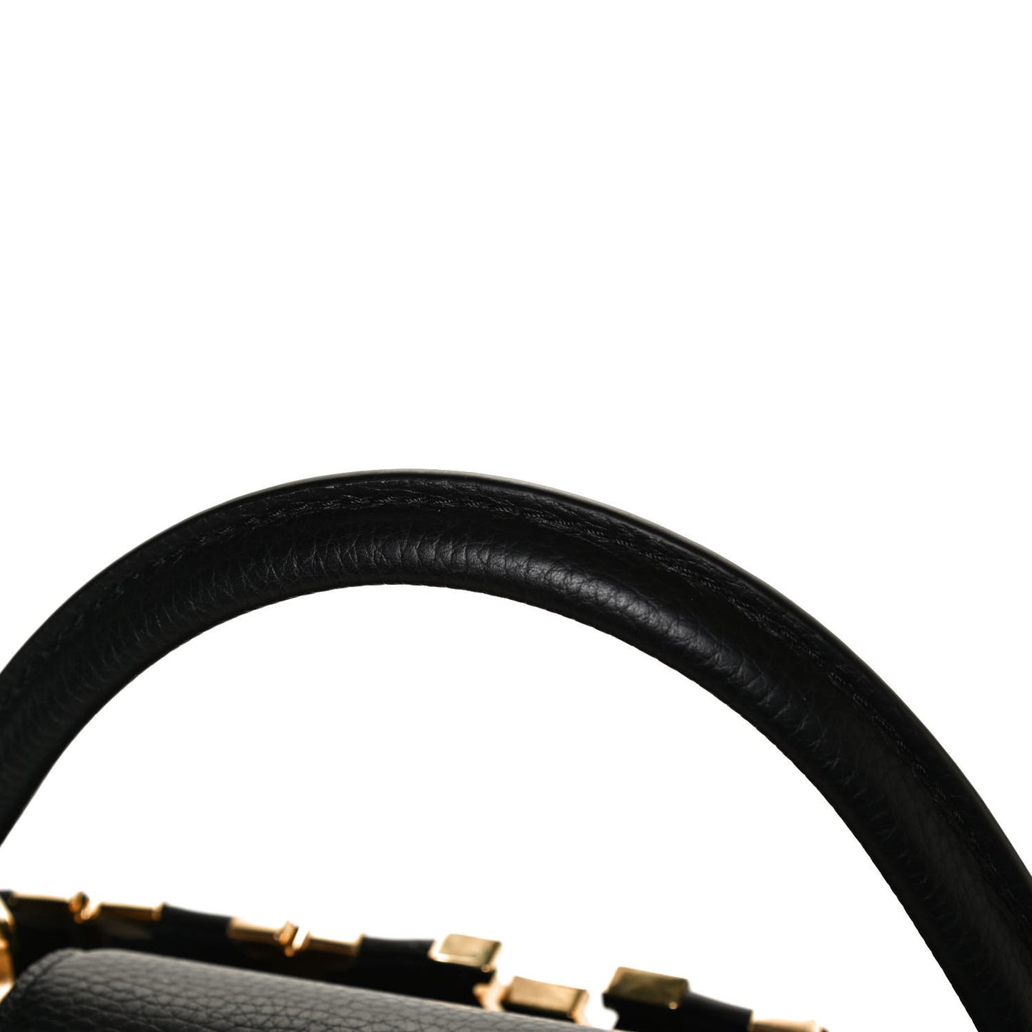 Taurillon Embellished Flower Crown Capucines PM Black