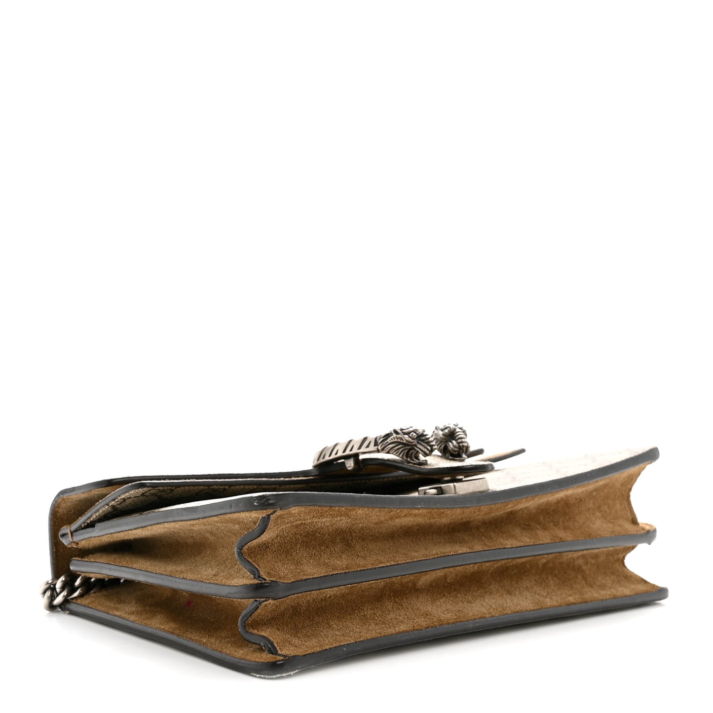 GG Supreme Monogram Small Dionysus Shoulder Bag Taupe