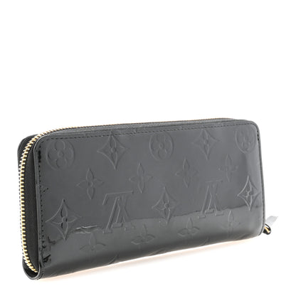 Louis Vuitton Vernis Clemence Wallet Black 3 of 6