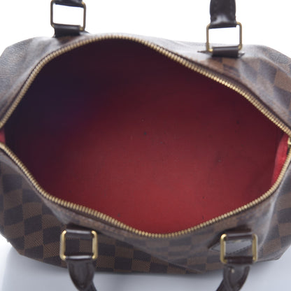 Louis Vuitton Damier Ebene Speedy 30 5 of 16
