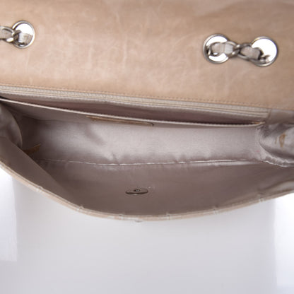 Chanel Nylon Medium Travel Flap Light Beige 5 of 9