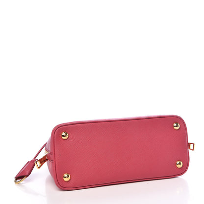 Prada Saffiano Lux Small Promenade Tote Fuxia 4 of 14