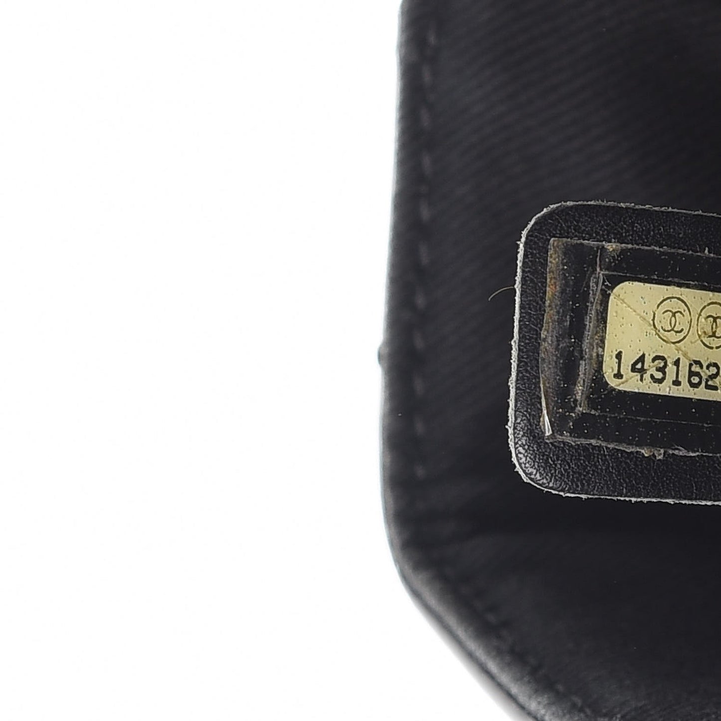 Vinyl Quilted In the Business Flap Bag Black