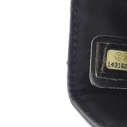 Chanel Vinyl Quilted In the Business Flap Bag Black 7 of 12