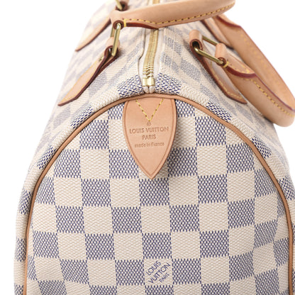 Louis Vuitton Damier Azur Speedy 30 9 of 12