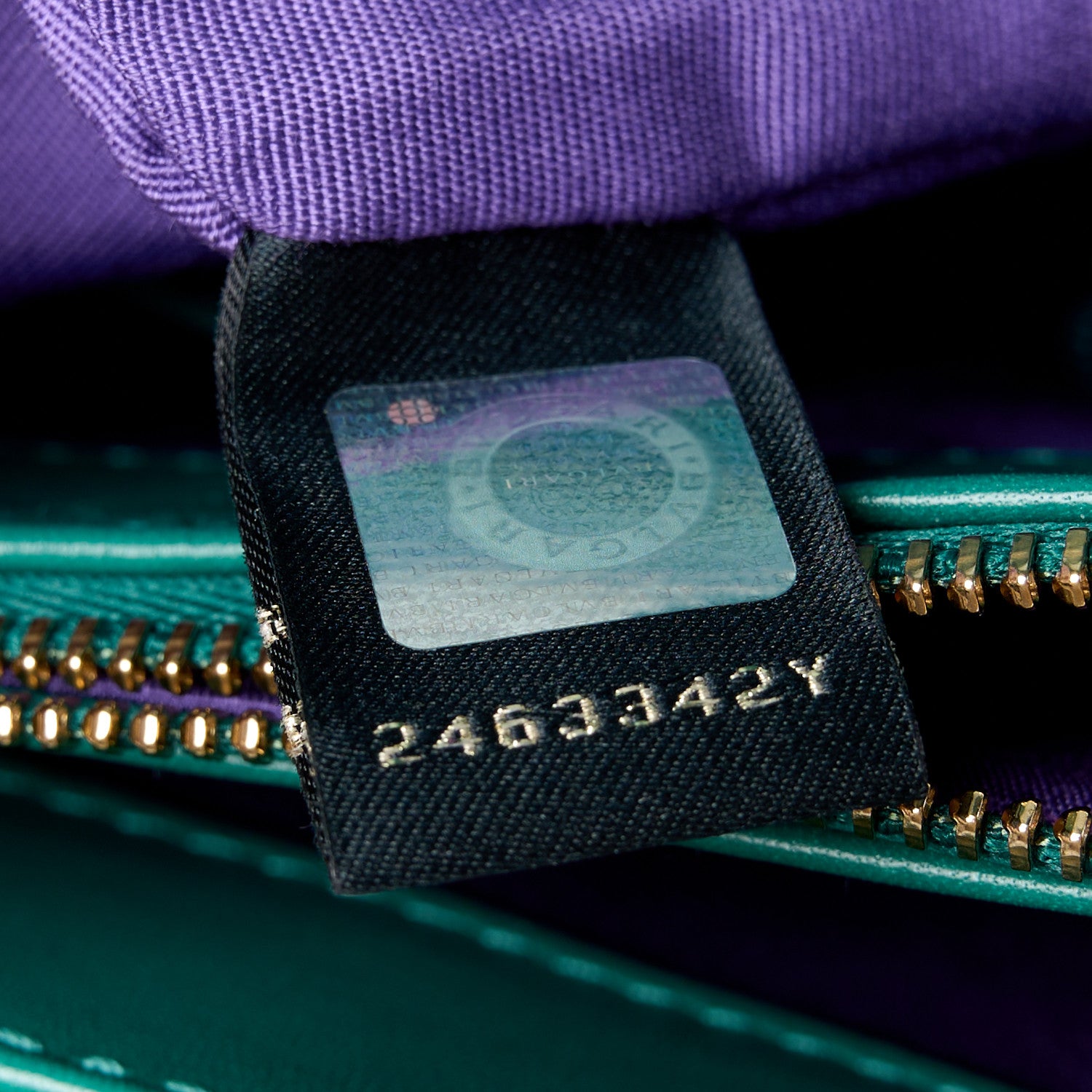 Bulgari Calfskin Serpenti Forever Shoulder Bag Emerald Green 10 of 15