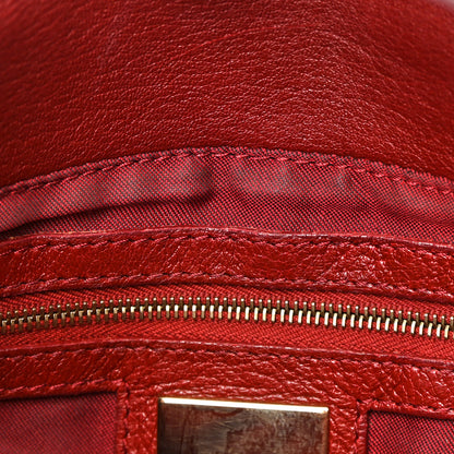Fendi Calfskin Baguette Red 17 of 17