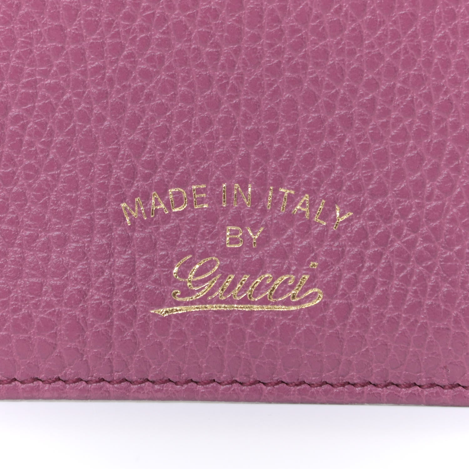 Gucci Dollar Calfskin Swing Train Pass Card Case Peonia Flower 9 of 10