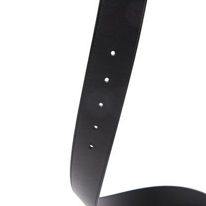 Gucci Calfskin Double G 40mm Belt 80 32 Black 3 of 5