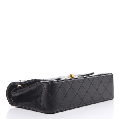 Chanel Lambskin Quilted Small Double Flap Black 4 of 15